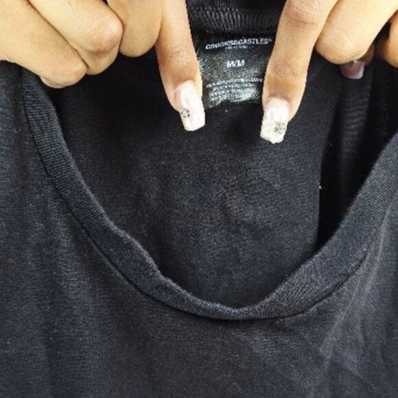 Death Row Records LA Graphic Long Sleeve Tee Black Size Medium - Picture 3 of 3